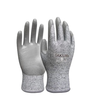 JP-Găng tay chống cắt phủ PU Takumi P775